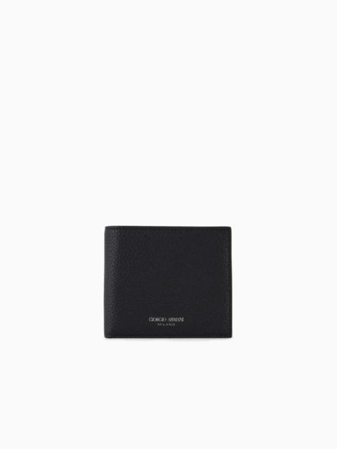 GIORGIO ARMANI Printed leather wallet