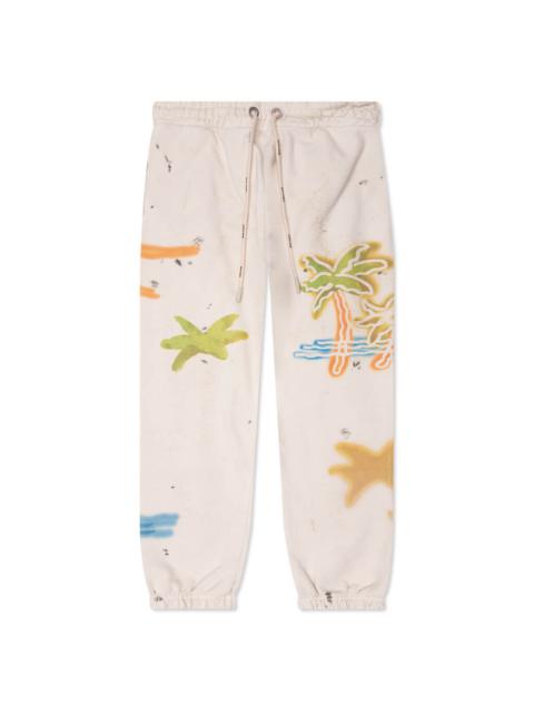 Palm Angels PALM NEON SWEATPANTS - OFF WHITE
