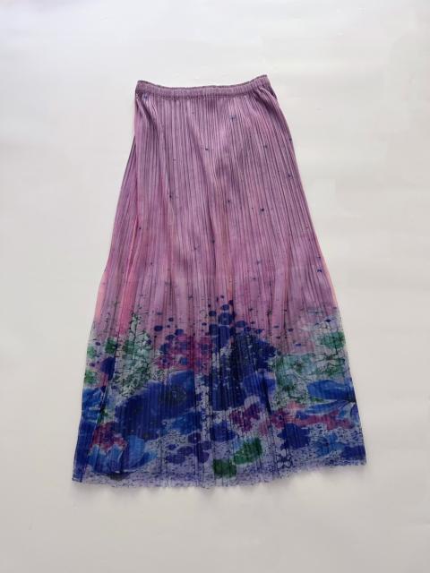 ISSEY MIYAKE Issey Miyake Midi Purple Skirt