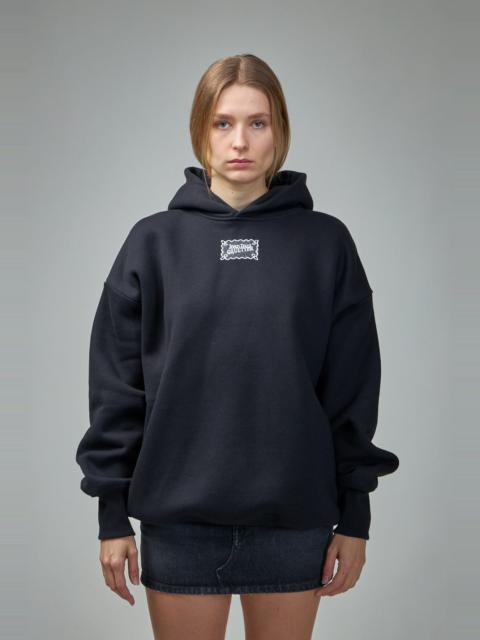 Jean Paul Gaultier Cotton Oversized Hoodie with  'Lace Label'