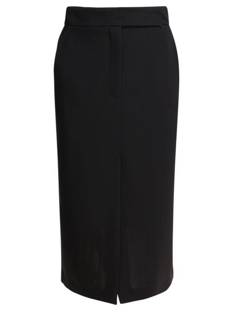 Other Designers Semper Midi Skirt With Double Slit