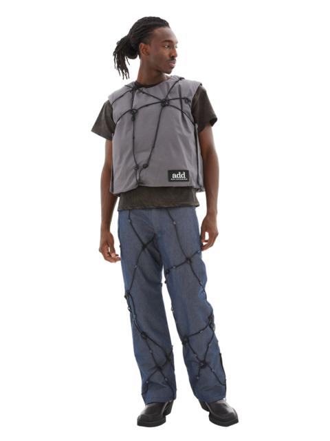 WHO DECIDES WAR VEST W/DOWN PADDING (GREY)