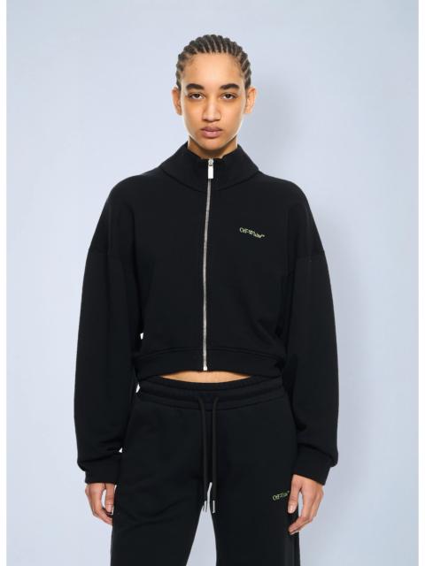 Off-White Off-White Women Arrow Leaves Zip Up Sweatshirt