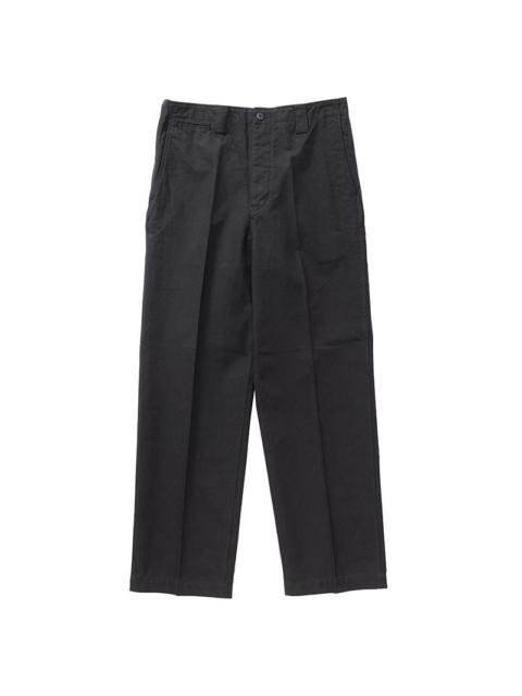 visvim WIDE CHINO PANTS BLACK