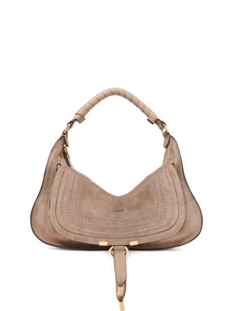 Chloé Small Marcie Shoulder Bag in Boyish Brown