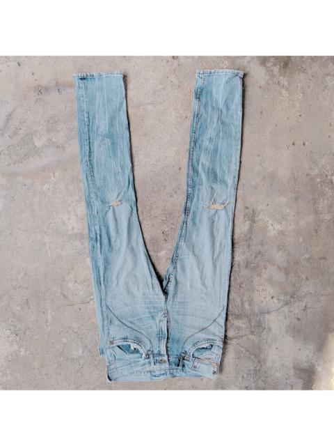 Other Designers Japanese Brand - Vintage VILLAND Faded Distressed Trousers Denim Pants