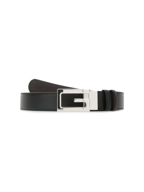 GUCCI Reversible Square G Buckle Belt