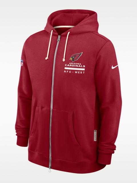 Nike Arizona Cardinals Utility Player Sideline Men's Nike Dri-FIT NFL Full-Zip Hoodie