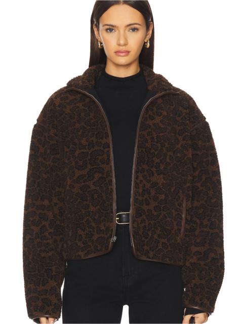 rag & bone Sun Sherpa Zip Up Jacket