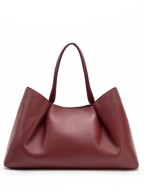Elleme Dimple Tote Leather Burgundy
