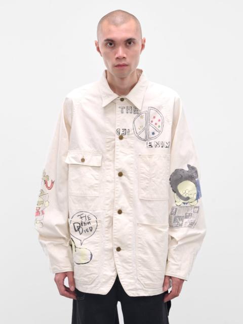 Kapital White Muratwill Cactus Beer Jacket