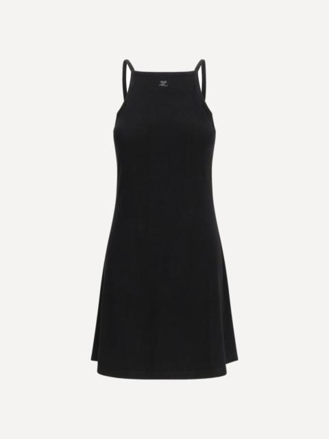 courrèges Logo mini Dress