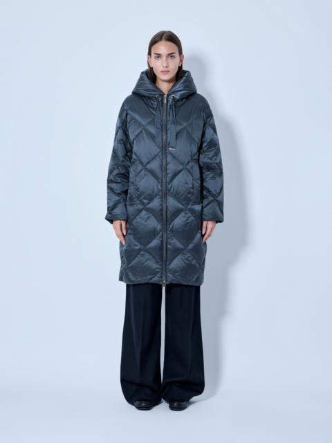 Max Mara Quilted Hooded Coat