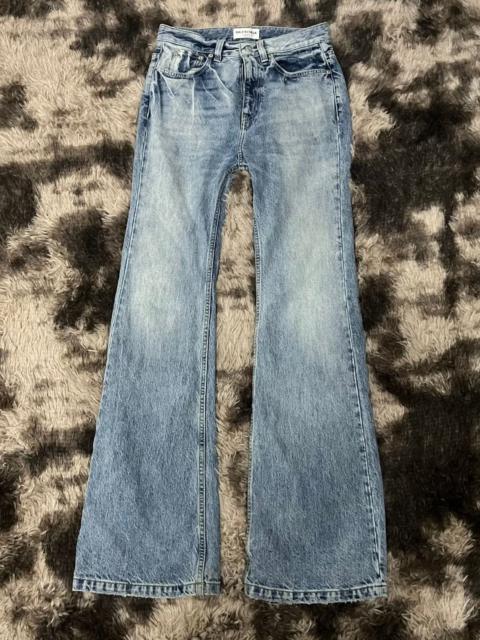 BALENCIAGA BALENCIAGA FW22 LOST TAPES FLARED DENIM