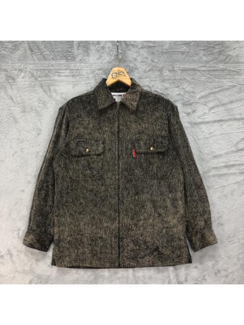 Other Designers Vintage - Vintage Lucky Strike Corduroy Zipper Jacket #4631-161