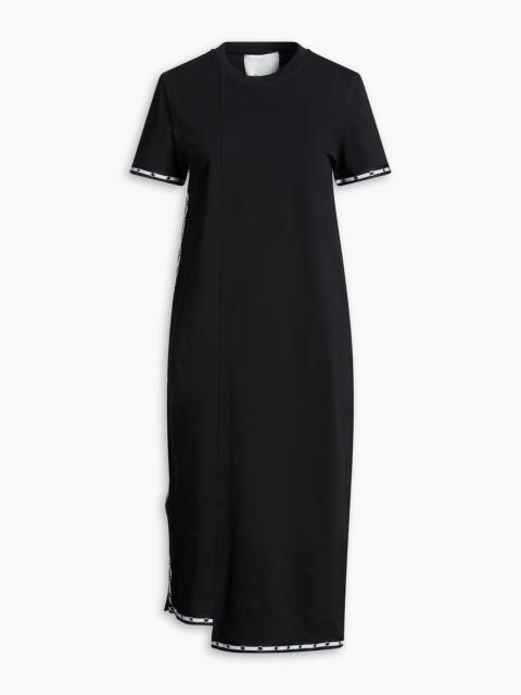 3.1 Phillip Lim Eyelet-embellished cotton-jersey midi dress