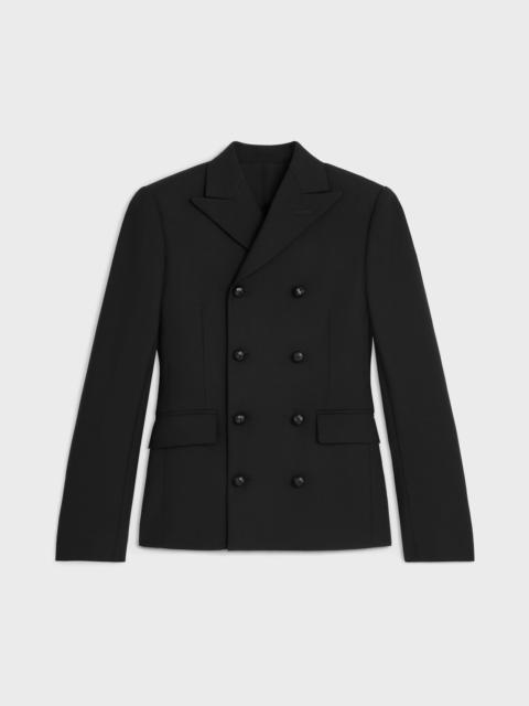 CELINE cavaliere jacket IN stretch wool gabardine