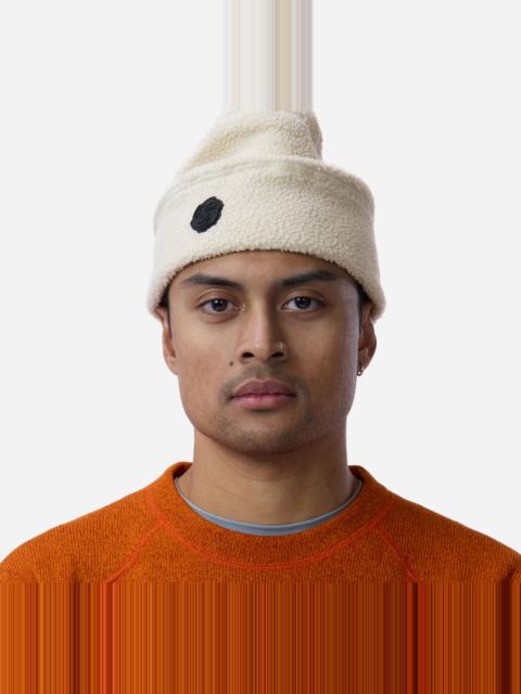 3sixteen Fleece Patchwork Beanie - Ecru