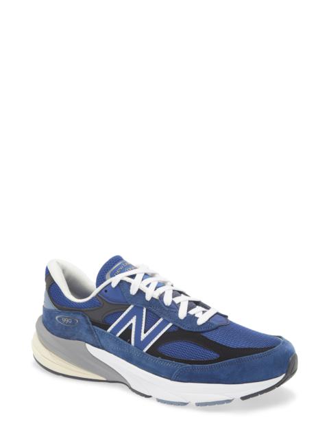 New Balance New Balance Gender Inclusive Made in USA 990 v6 Sneaker in Inkwell/Black at Nordstrom