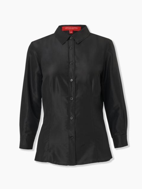 CAROLINA HERRERA Silk Taffeta Shirt