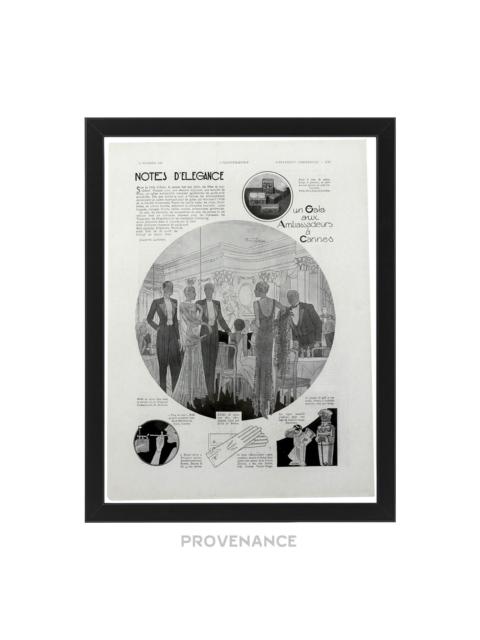 Louis Vuitton Louis Vuitton Antique Vintage Newsprint Ad - NOTES D'ELEGANCE