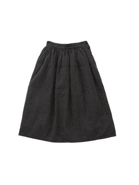 visvim ELEVATION DOWN SKIRT W BLACK