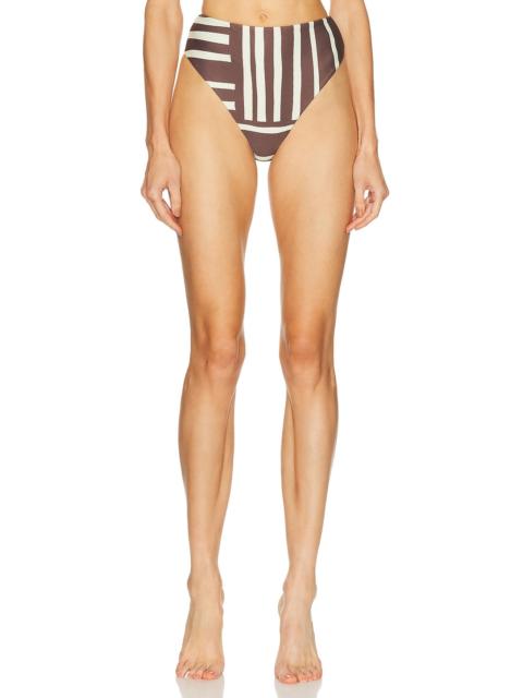 SIR. Linocut High Cut Bikini Brief