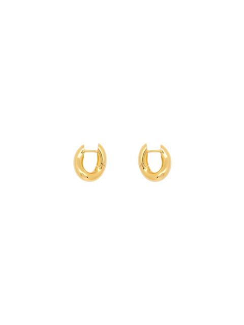 BALENCIAGA Women's Loop Xxs Earrings in Gold