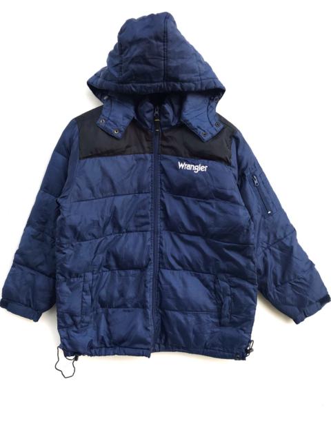 Other Designers Wrangler - Wrangler Hoodie Puffer Jacket