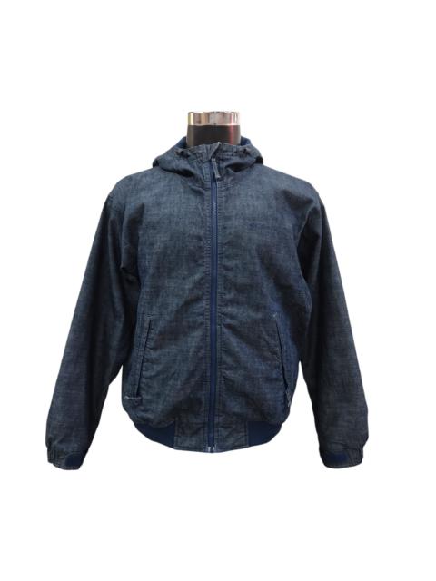 Other Designers Columbia Loma Vista Fleece-Lined Denim Look Hooded Jacket