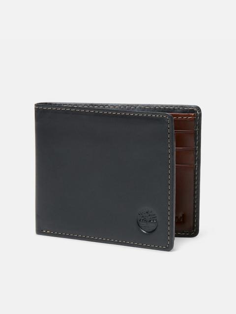 Timberland Waxy Pull Up Passcase Wallet
