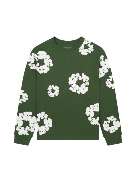 DENIM TEARS Denim Tears Long-Sleeve Wreath Tee 'Green'