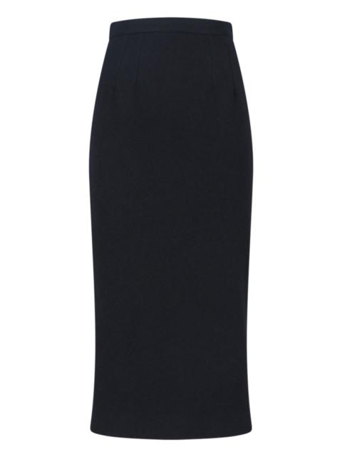 Dolce & Gabbana VIRGIN WOOL MIDI SKIRT