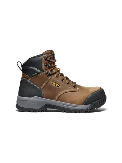 KEEN Men's CSA Evanston 6" Waterproof Boot (Carbon Toe)
