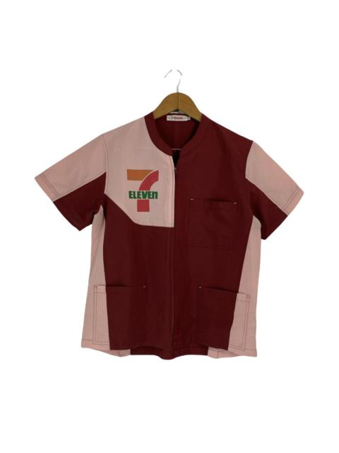 Other Designers Vintage 7 Eleven Worker Uniform Pink Color