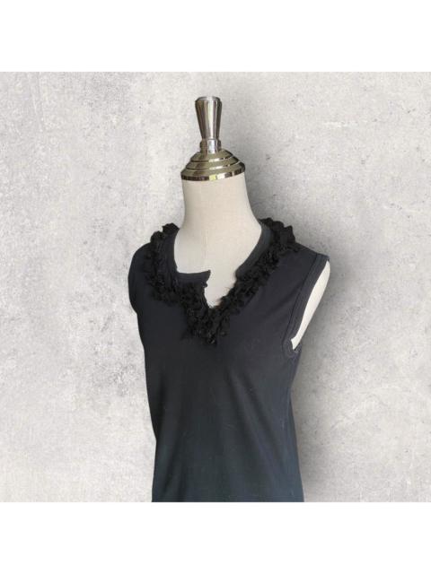 Vintage SS00 Neck Frill Sleeveless