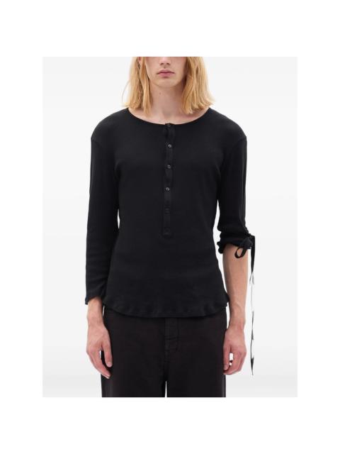 Ann Demeulemeester Ann Demeulemeester Black T-Shirts & Vests - T-Shirts Men