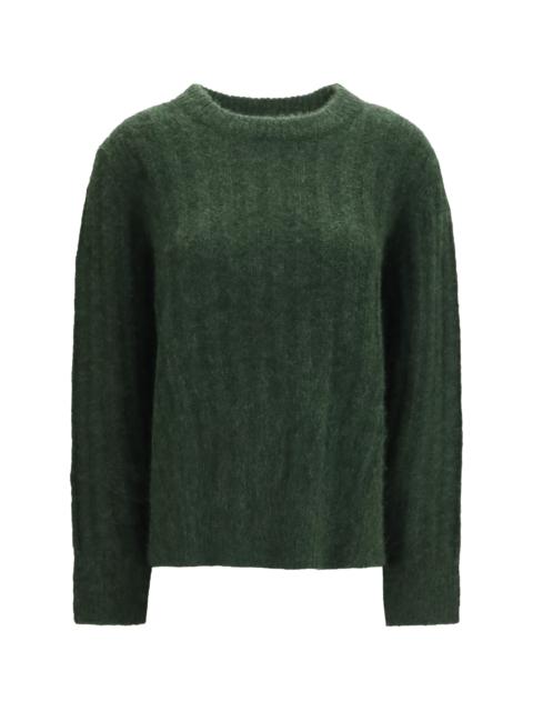 Allude Allude Cashmere and Silk Crewneck Sweater Beige