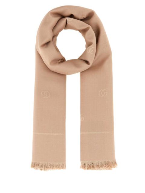 GUCCI Gucci Women Antiqued Pink Silk Blend Scarf