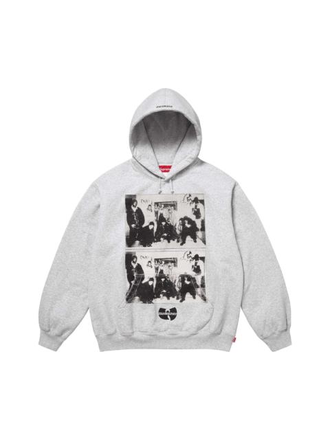 Supreme Supreme x Wu-Tang Clan Hooded Sweatshirt 'Ash Grey'