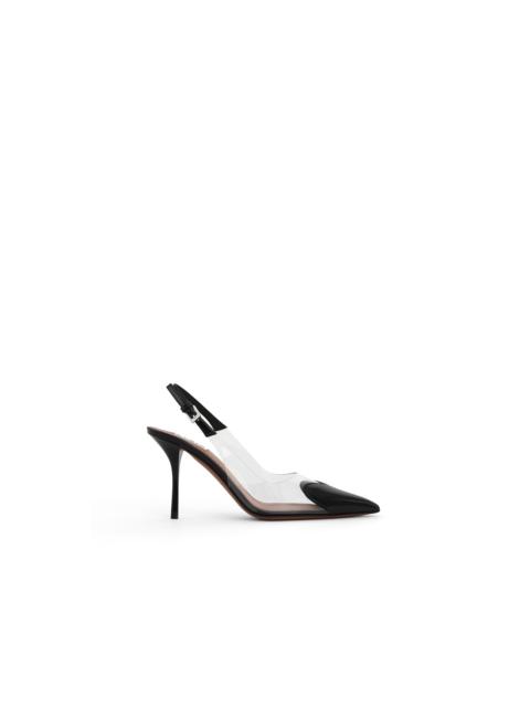 Alaïa LE CŒUR SLINGBACKS IN PATENT CALFSKIN