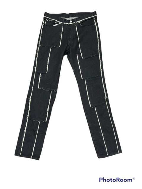 Other Designers Archival Clothing - Abx denim patchwork design