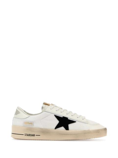 Golden Goose Golden Goose Deluxe Brand Men Multicolor Leather And Mesh Stardan Sneakers