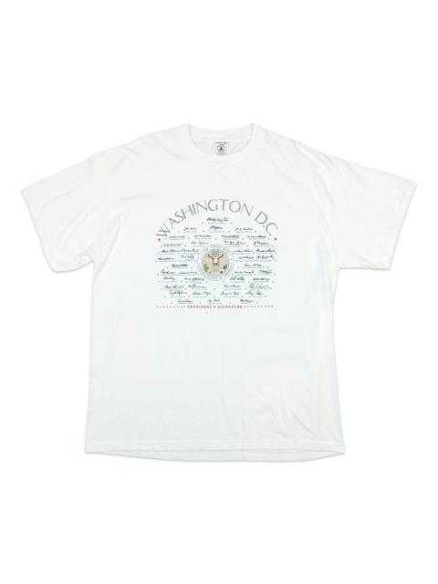 Other Designers Vintage 90s Washington DC Presidents Signature Freedom TEE