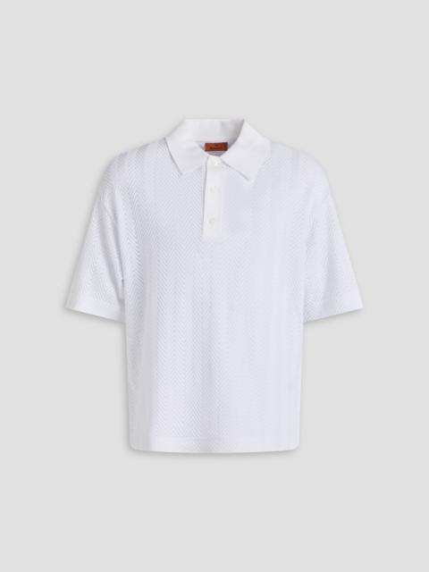 Missoni Cotton-blend polo shirt