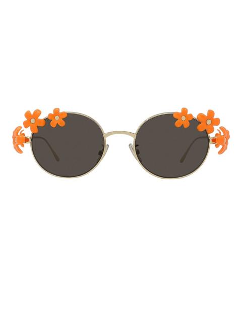Loewe Flowers Round Sunglasses