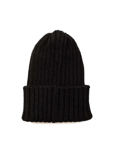 BEAMS PLUS Wool Watch Cap Black
