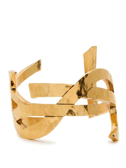 SAINT LAURENT Saint Laurent Cassandra Logo Cuff