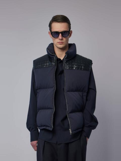 Bottega Veneta Tech Cotton Puffer Gilet