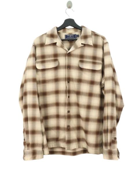 Polo Ralph Lauren Polo Sport RL Shadow Plaid Rockabilly Longsleeve Shirt